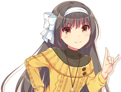 半田酔子のイラスト