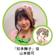 「知多舞子」役　山本姫可　