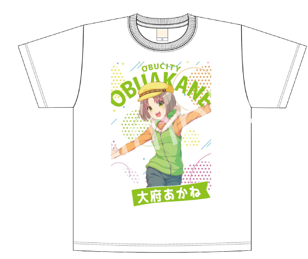 キャラクターTシャツ大府あかね