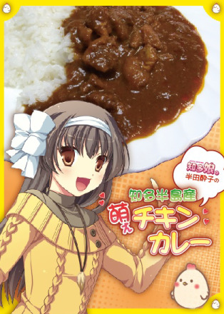 半田酔子の 知多半島産萌えチキンカレー