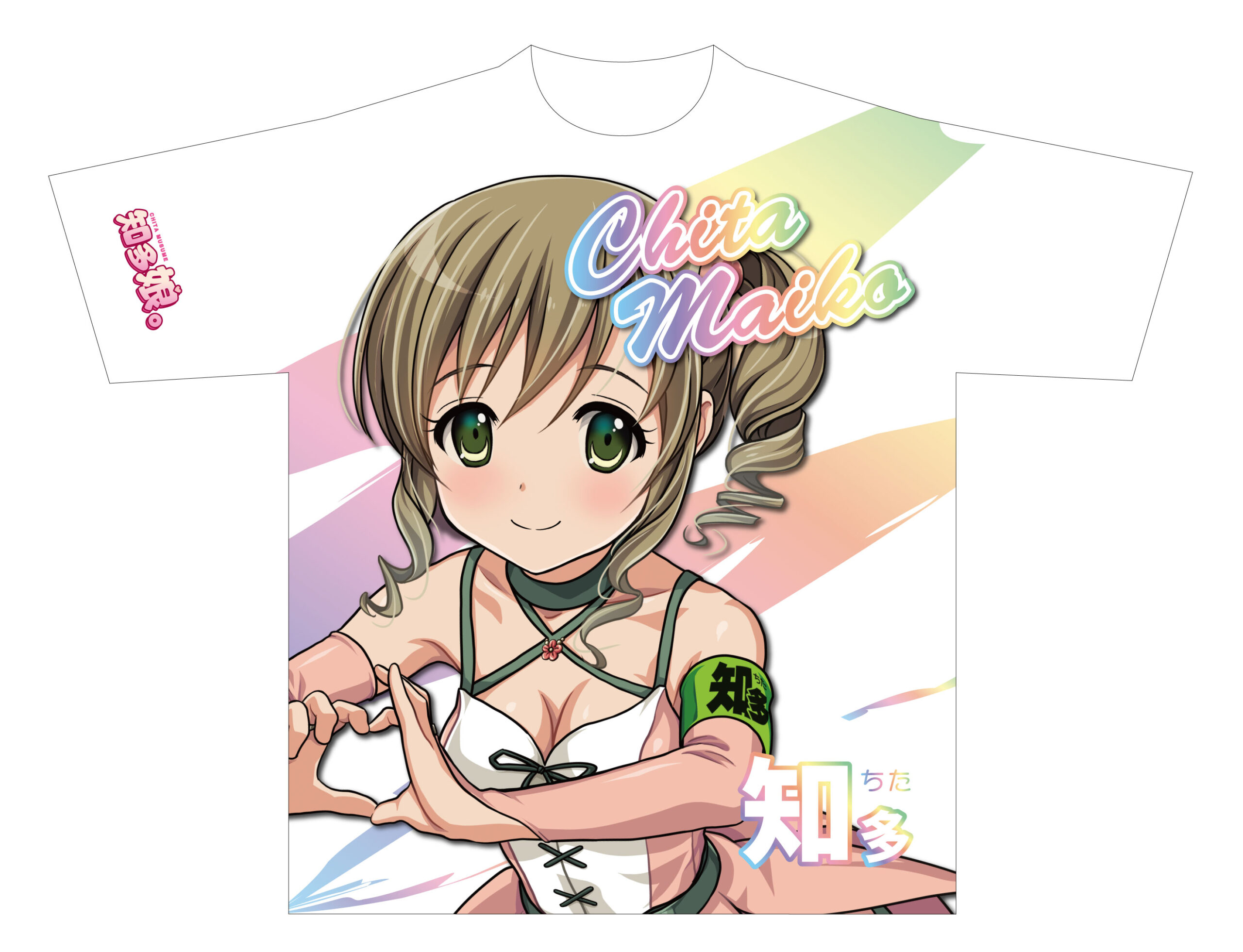 知多娘。キャラクター前面Tシャツ第二弾　【知多舞子】