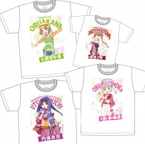 知多娘。キャラクターTシャツ