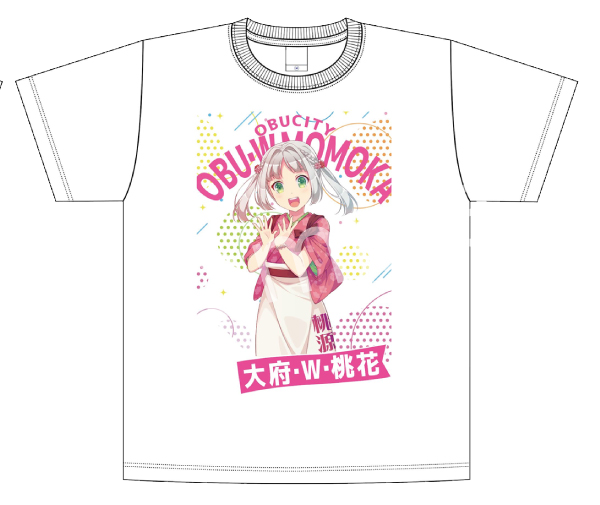 キャラクターTシャツ大府・W・桃花