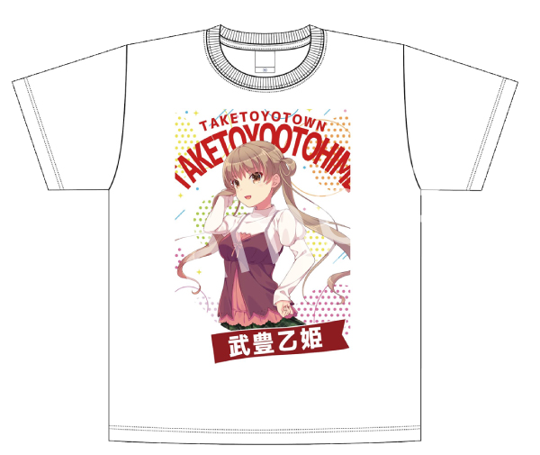 キャラクターTシャツ武豊乙姫