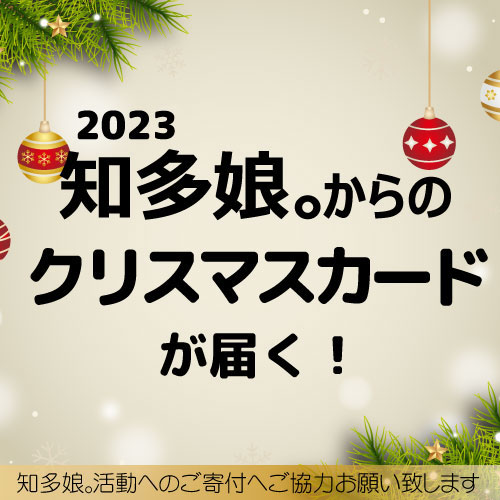 知多娘。からクリスマスカードが届く！(知多娘。活動寄付のお願い)